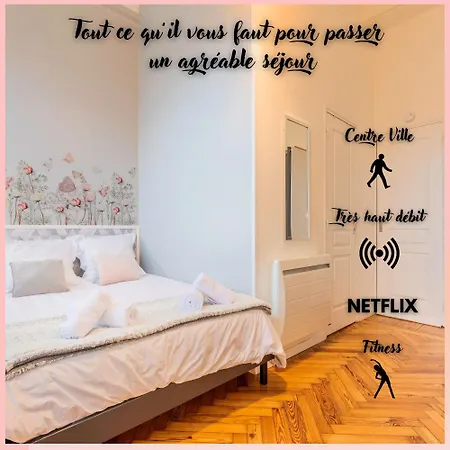Guest house Flowers Hypercentre Calme Fibre